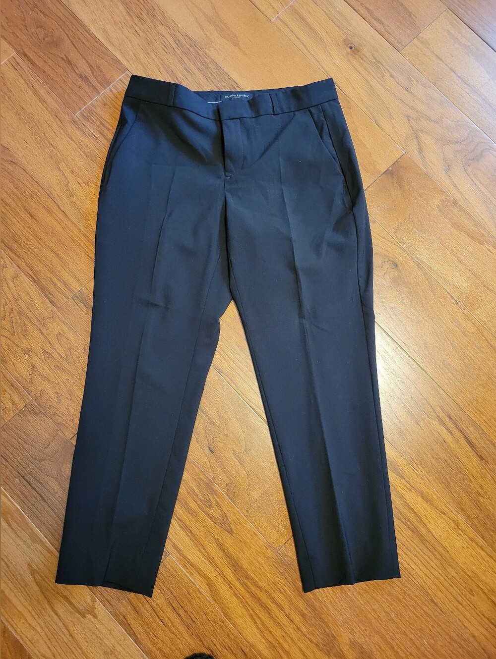 Banana Republic Black Ankle Dress Pant 4P NEW